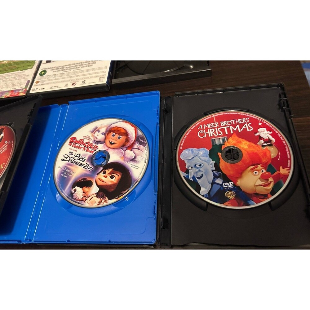 Christmas DVD Lot Grinch Charlie Brown Rankin Bass Arthur Berenstain Bears Movie - Picture 7 of 8
